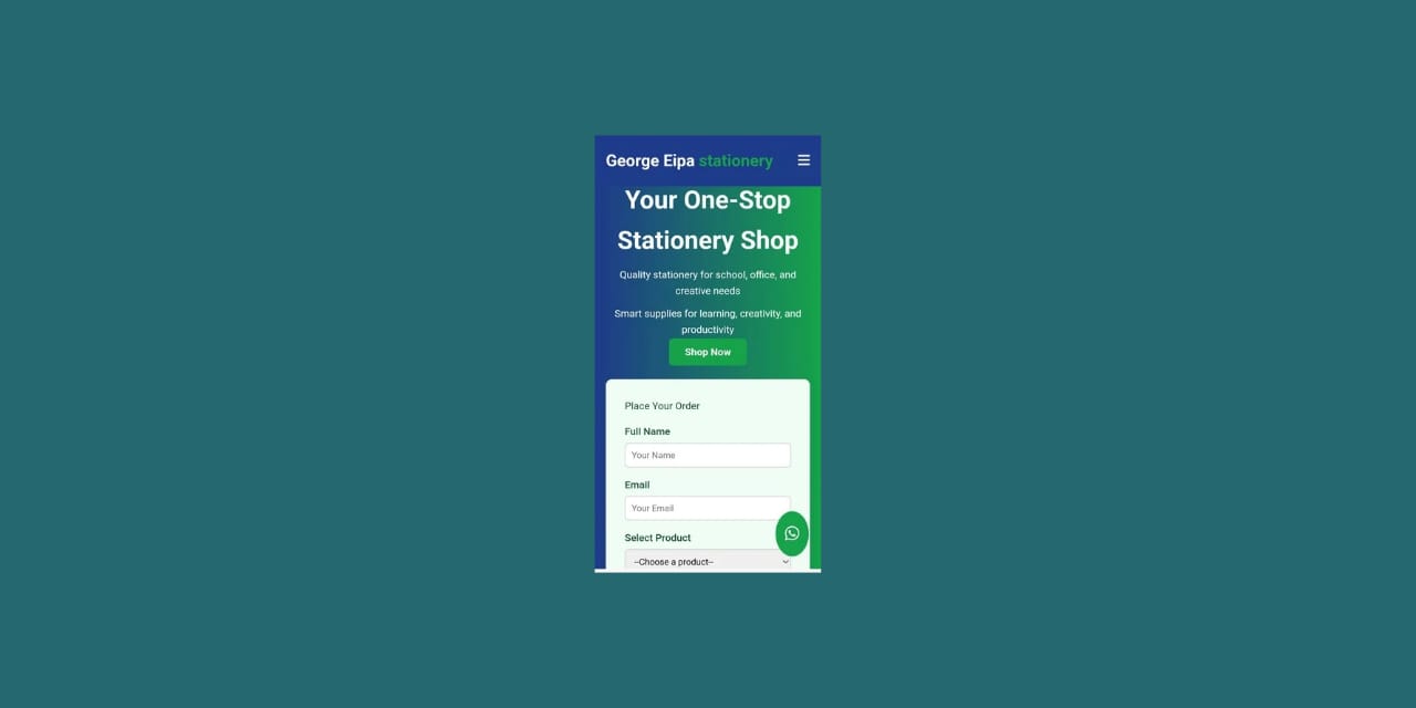 George-Stationery