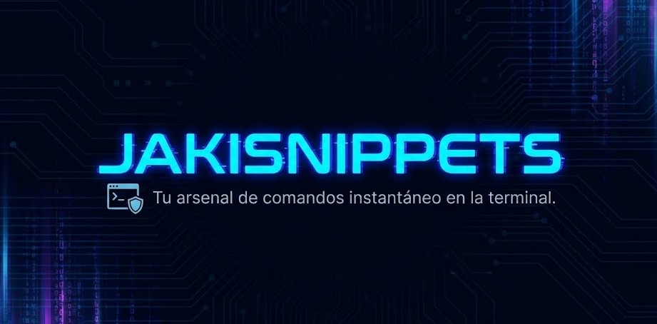 GitHub - JakiNet/JakiSnippets: Arsenal interactivo de comandos para ...