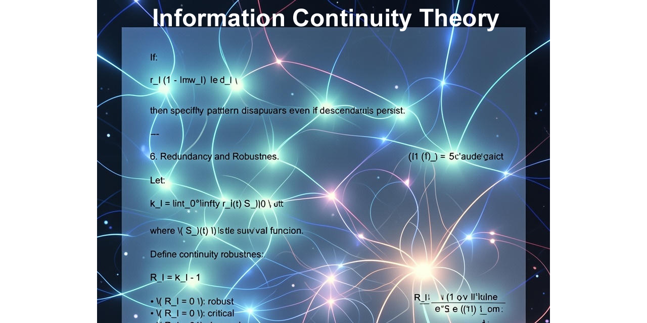 GitHub - GlennConti/Information-Continuity-Theory: Glenn Conti’s ...