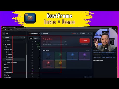 GitHub - salihcantekin/RustFrame: High performance, GPU Accelerated ...