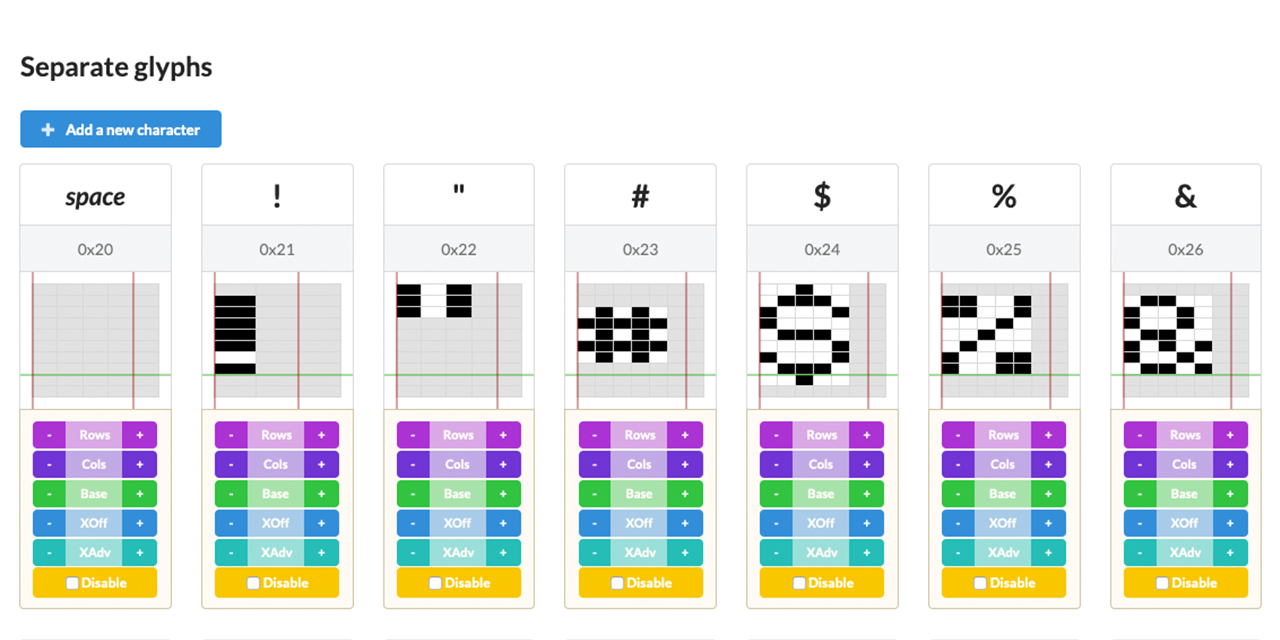 tchapi/Adafruit-GFX-Font-Customiser