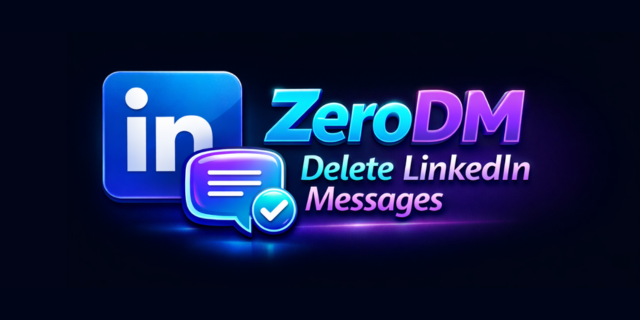 ZeroDM-Delete-LinkedIn-Messages