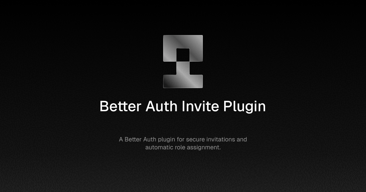better-auth-invite-plugin