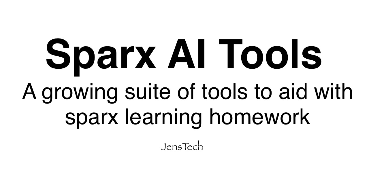 Sparx-AI-Tools