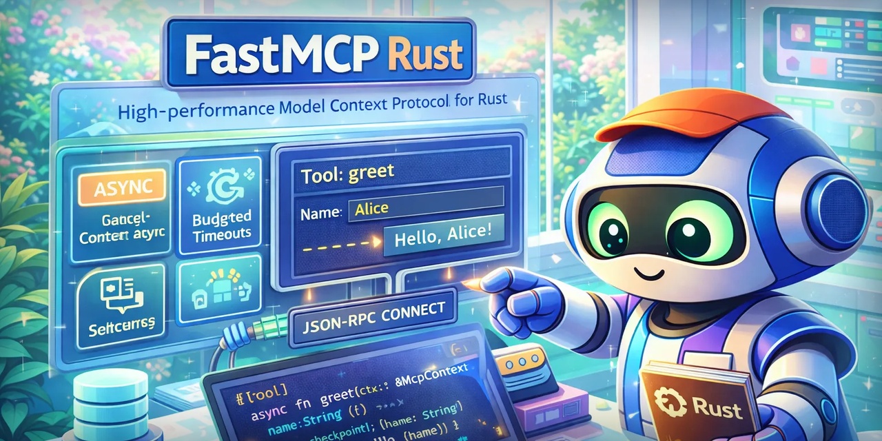 GitHub - Dicklesworthstone/fastmcp_rust: Rust framework for building ...