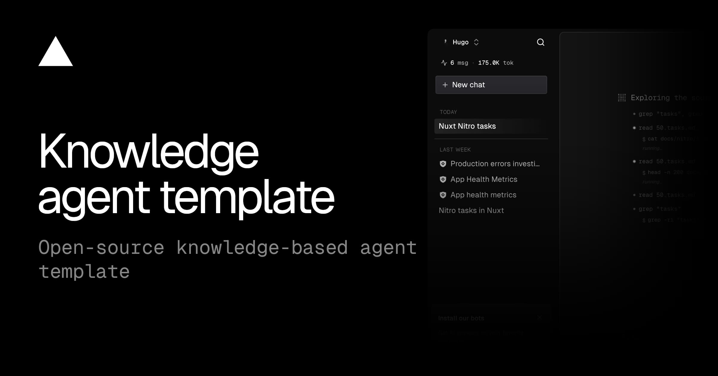 GitHub - vercel-labs/knowledge-agent-template: Open source file-system and knowledge based agent template. Build AI agents that stay up to date with your knowledge base