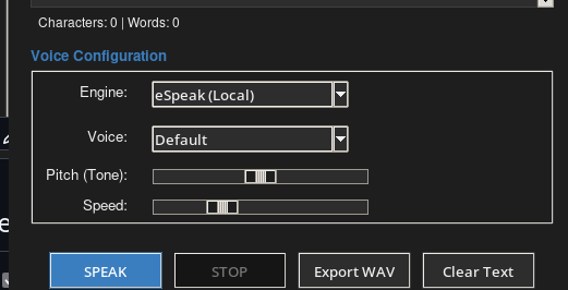 QuickSpeechPi