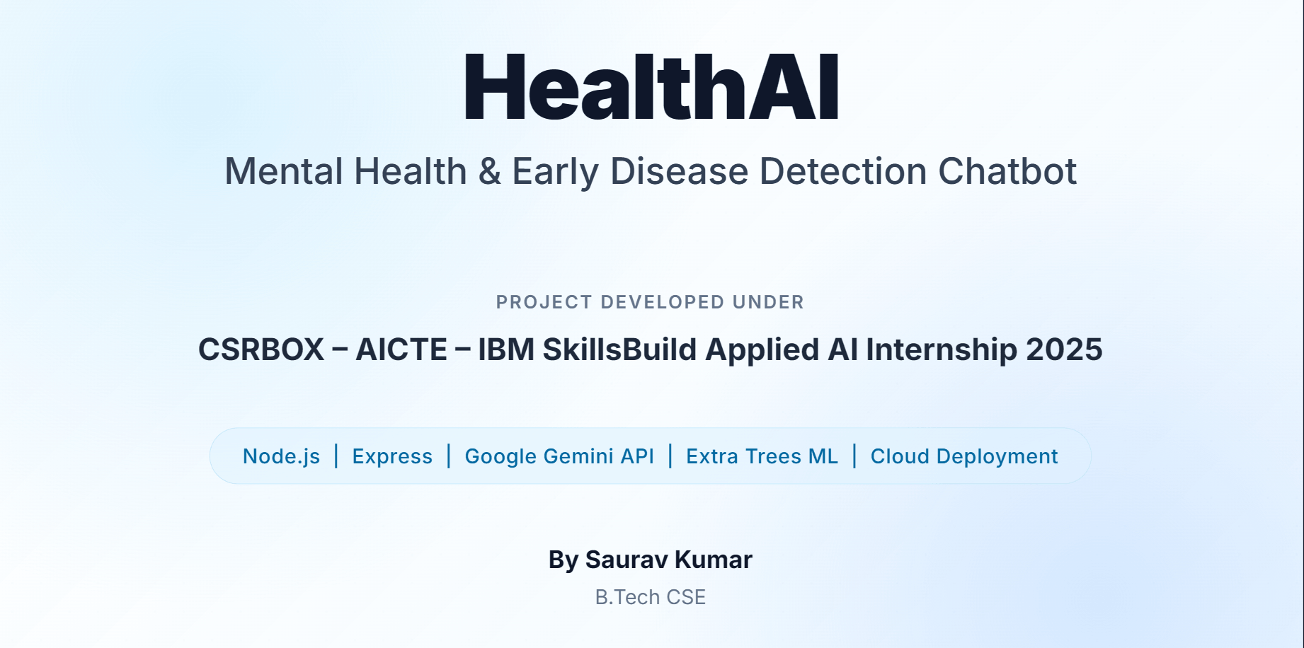 GitHub - kumsaurav91-droid/HealthAI: AI-powered Health Screening Web ...