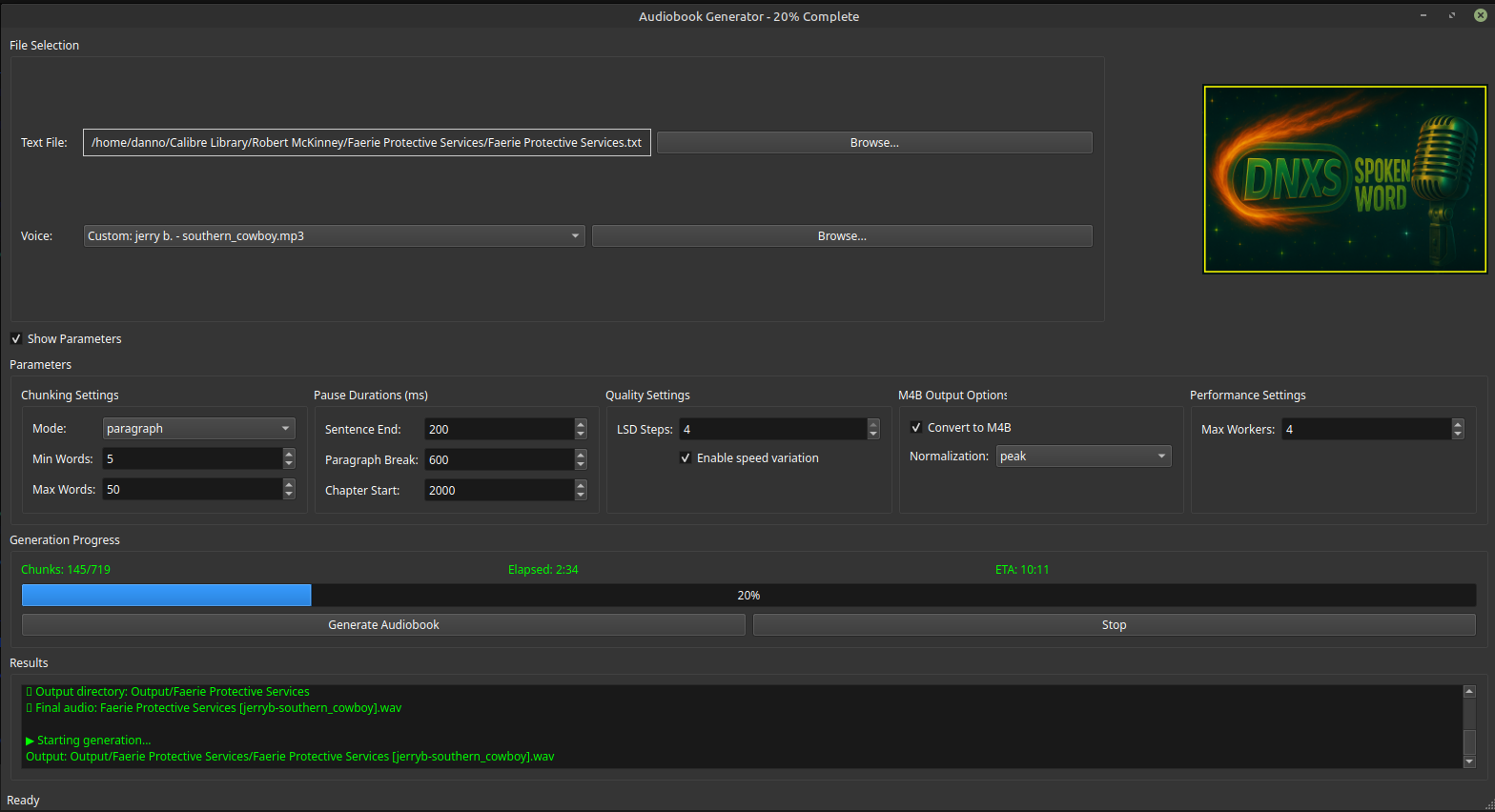 GitHub - danneauxs/Pocket-TTS-Spokenword: An enhanced version of Kyutai ...
