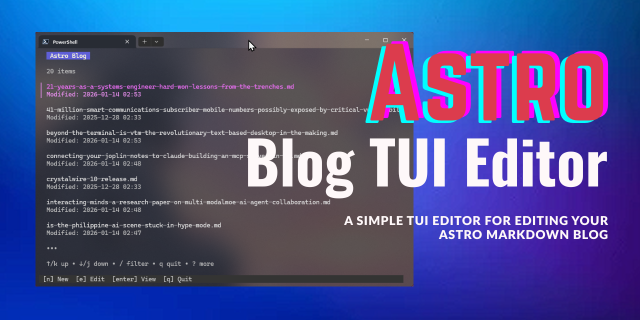 astro-blog-tui-editor