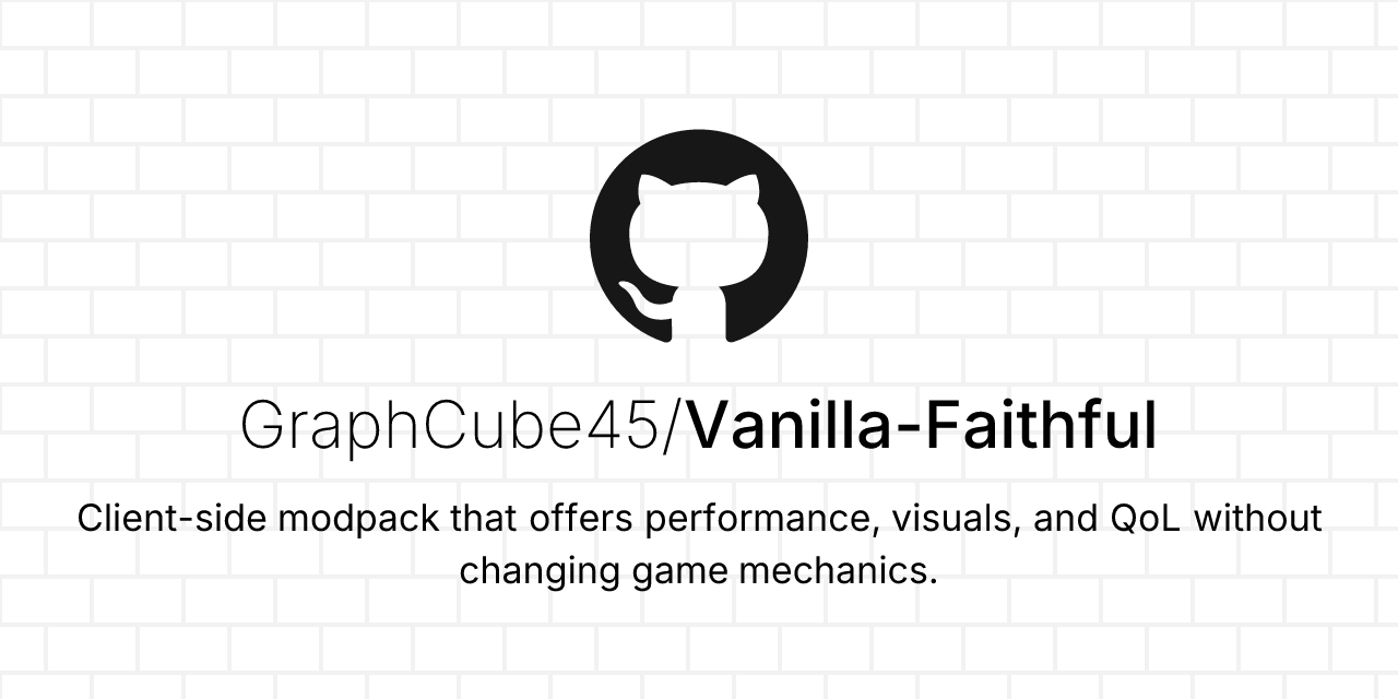 Vanilla-Faithful/README.md at main · GraphCube45/Vanilla-Faithful · GitHub