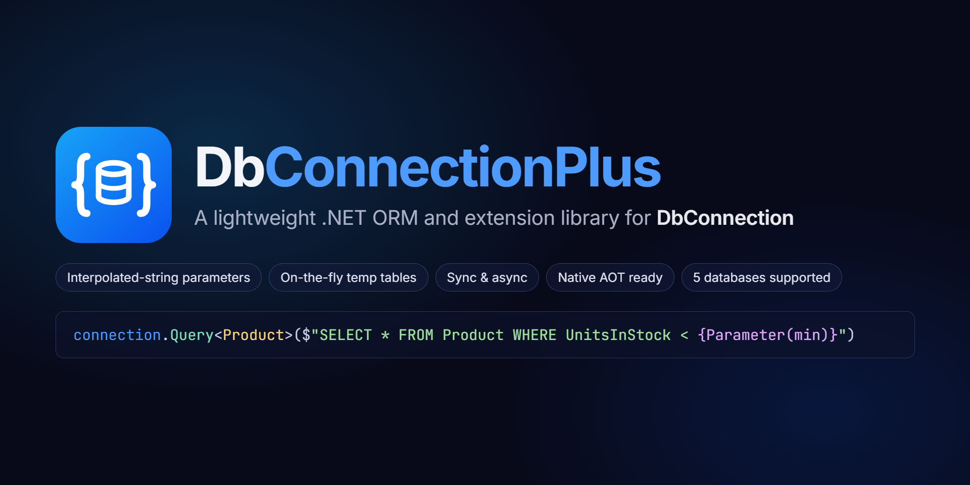 DbConnectionPlus