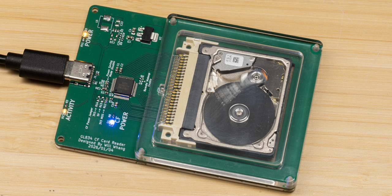 GitHub - will127534/Microdrive-CF-Card-Reader: Simple CF card reader ...