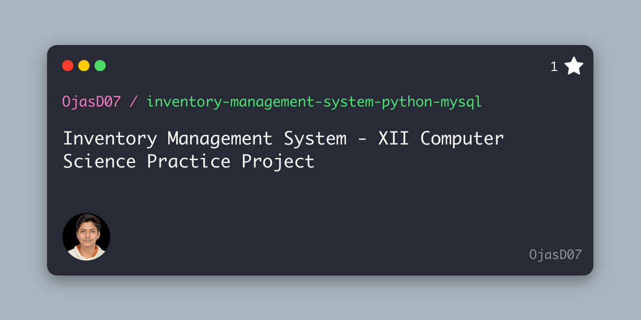 inventory-management-system-python-mysql