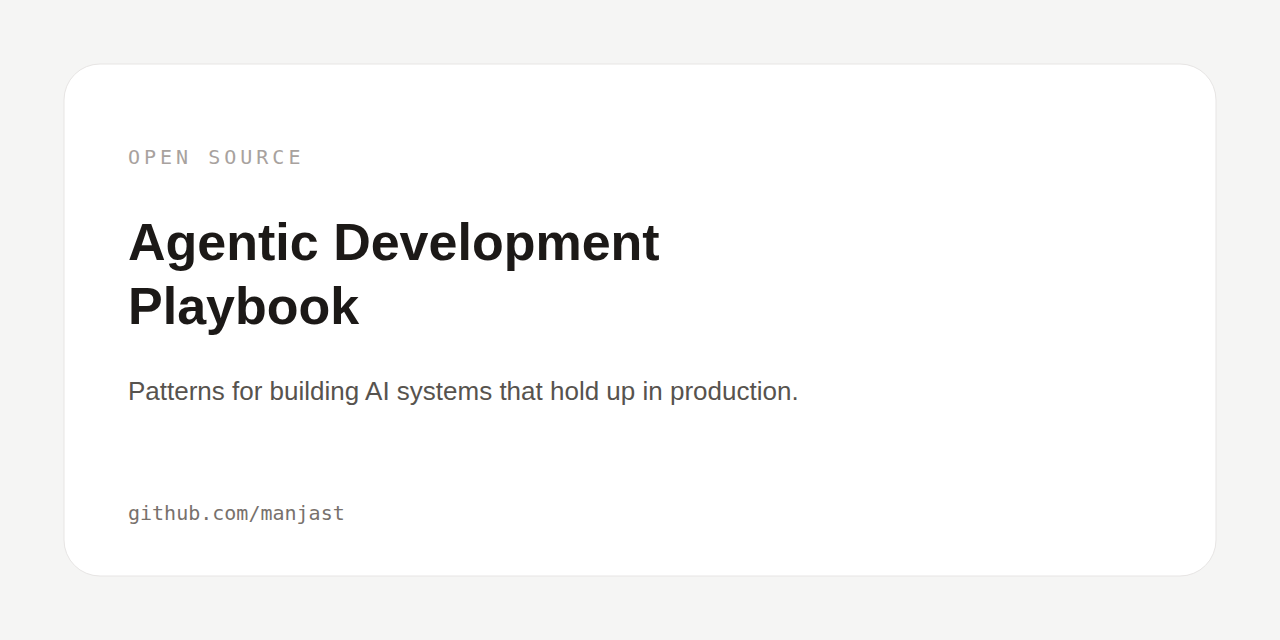 agentic-development-playbook
