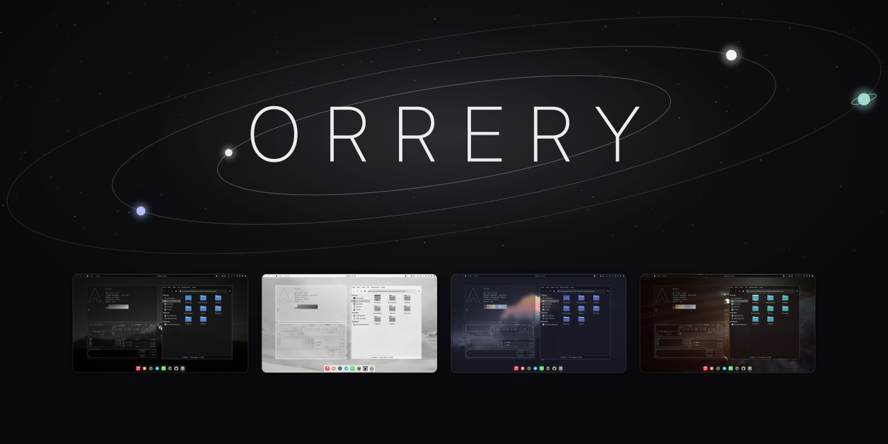 Orrery-dotfiles