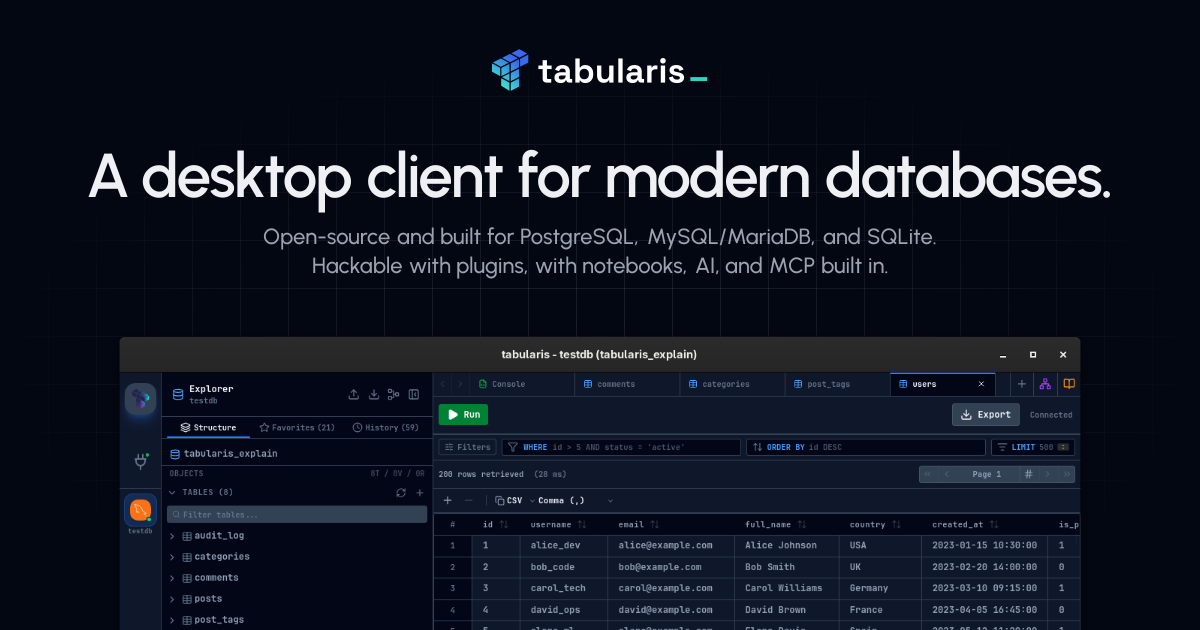 tabularis