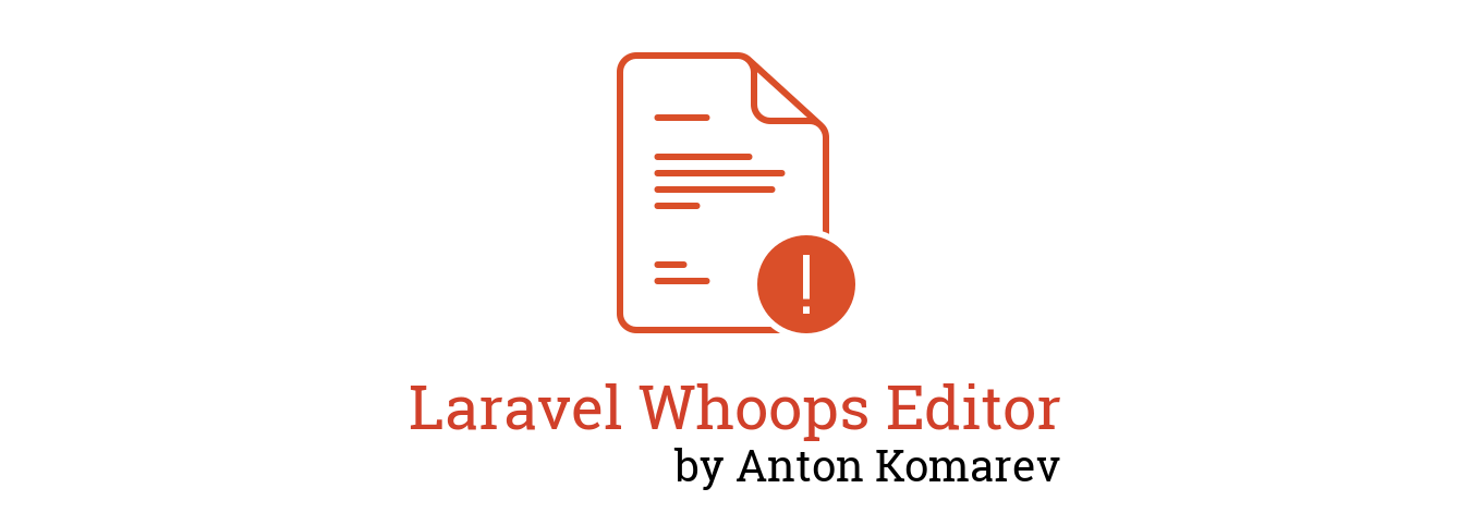 laravel-whoops-editor