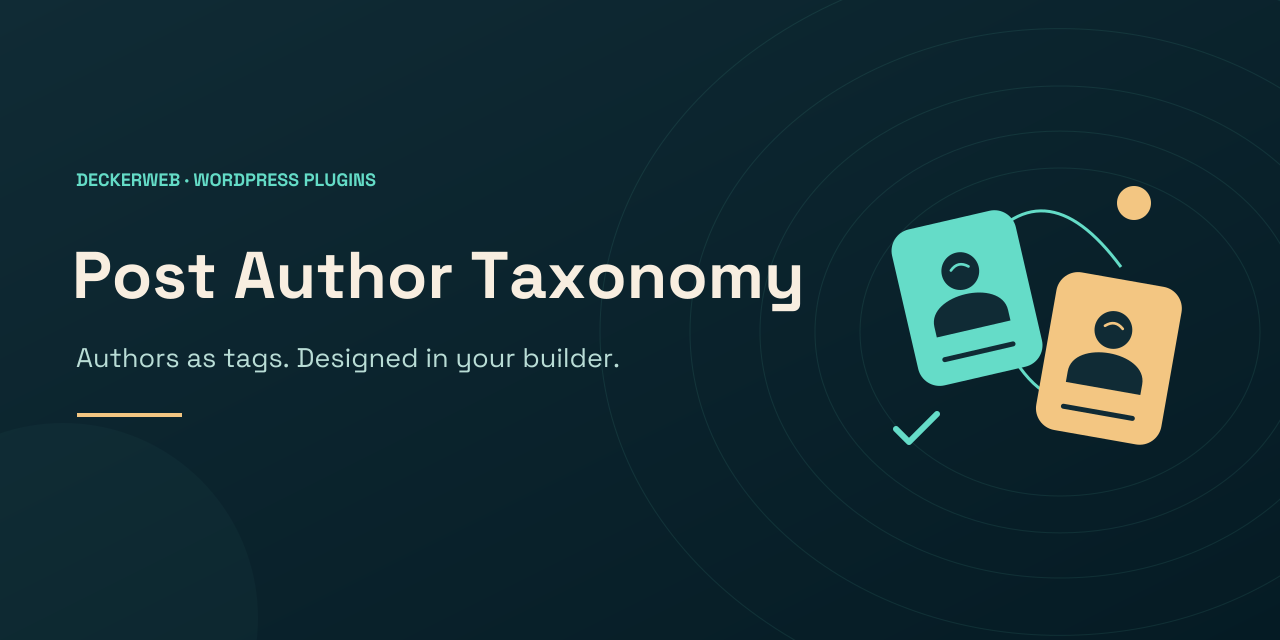 post-author-taxonomy