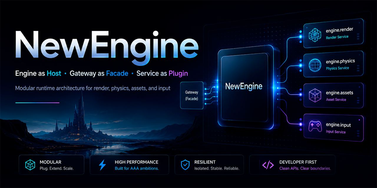 GitHub - Kayla-s-Systems/NewEngine: NewEngine is a modular host/plugin ...