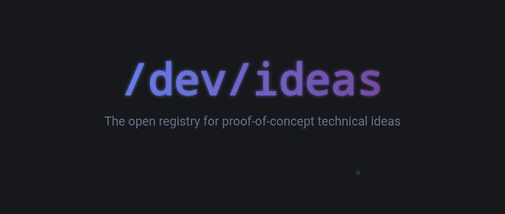 dev-ideas