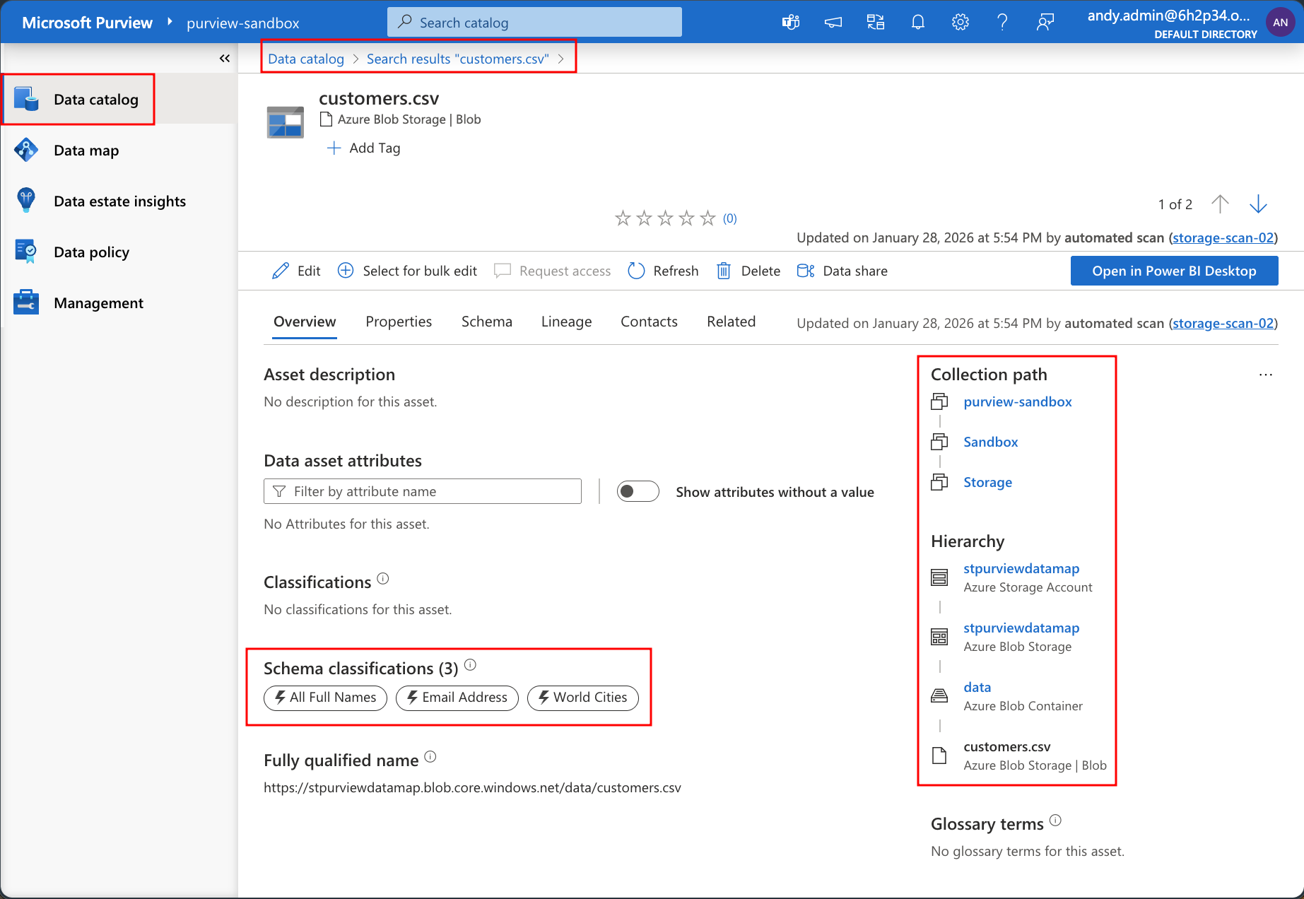purview-data-map-catalog