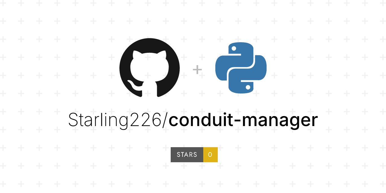 conduit-manager