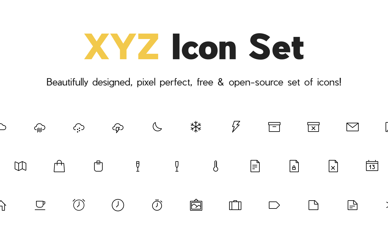 xyz-icon-set