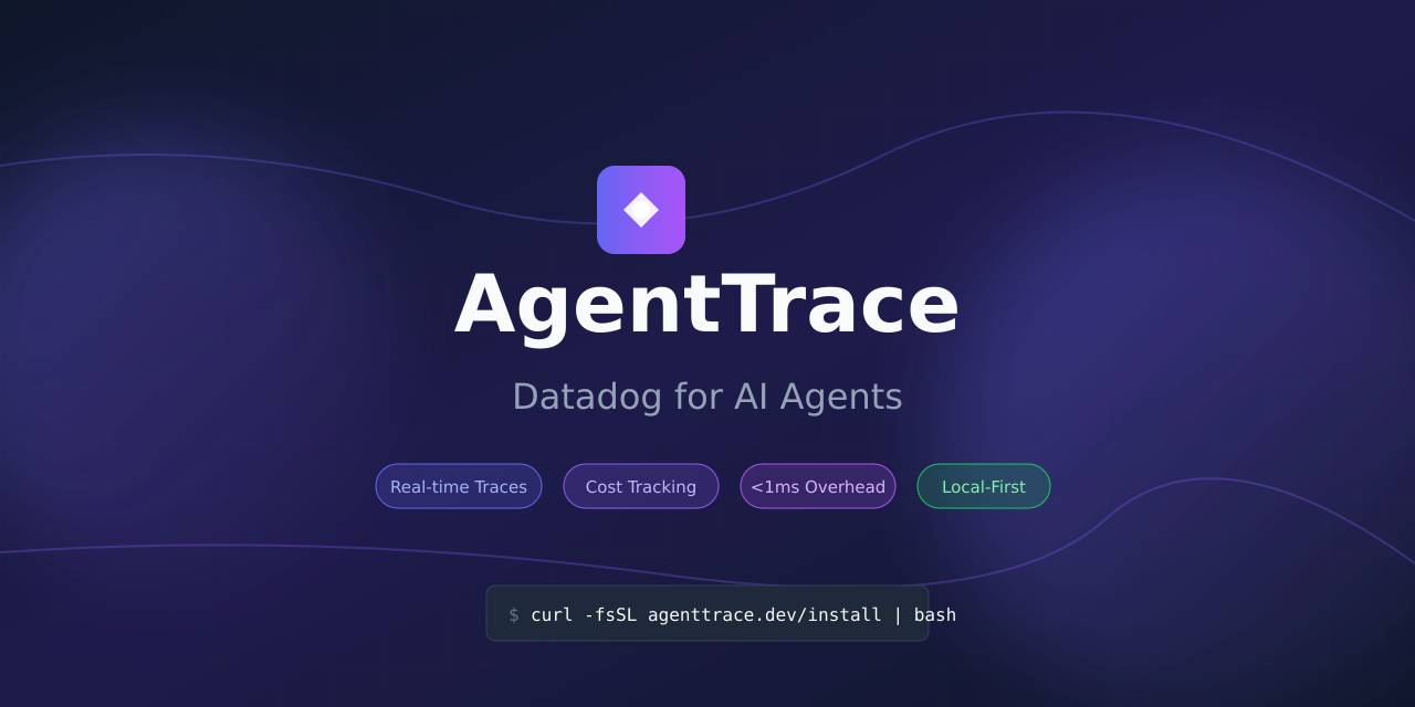 GitHub - stevenelliottjr/agenttrace: Observability for AI Agents - Real ...