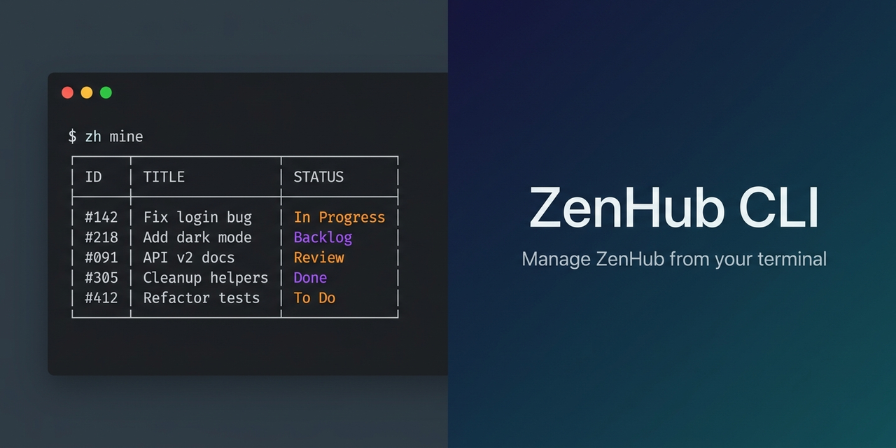 zenhub-cli