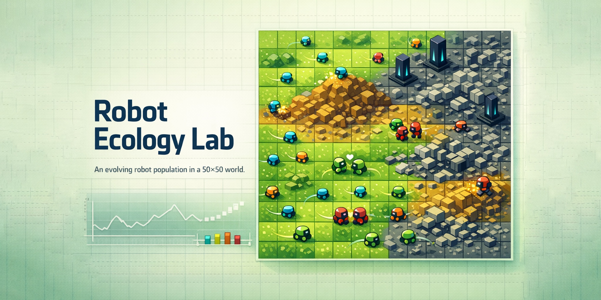 GitHub - btfranklin/robot_ecology_lab: Browser-based robot ecology ...