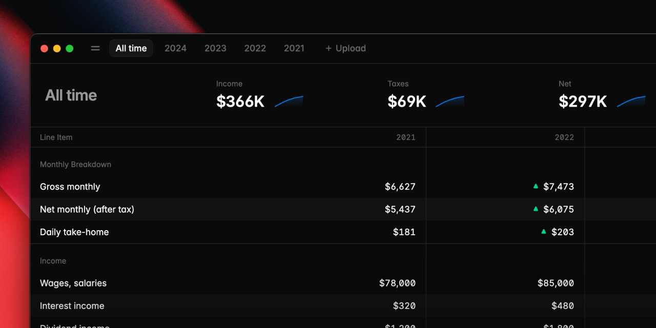 GitHub - brianlovin/tax-ui: Visualize and chat with your tax returns ...