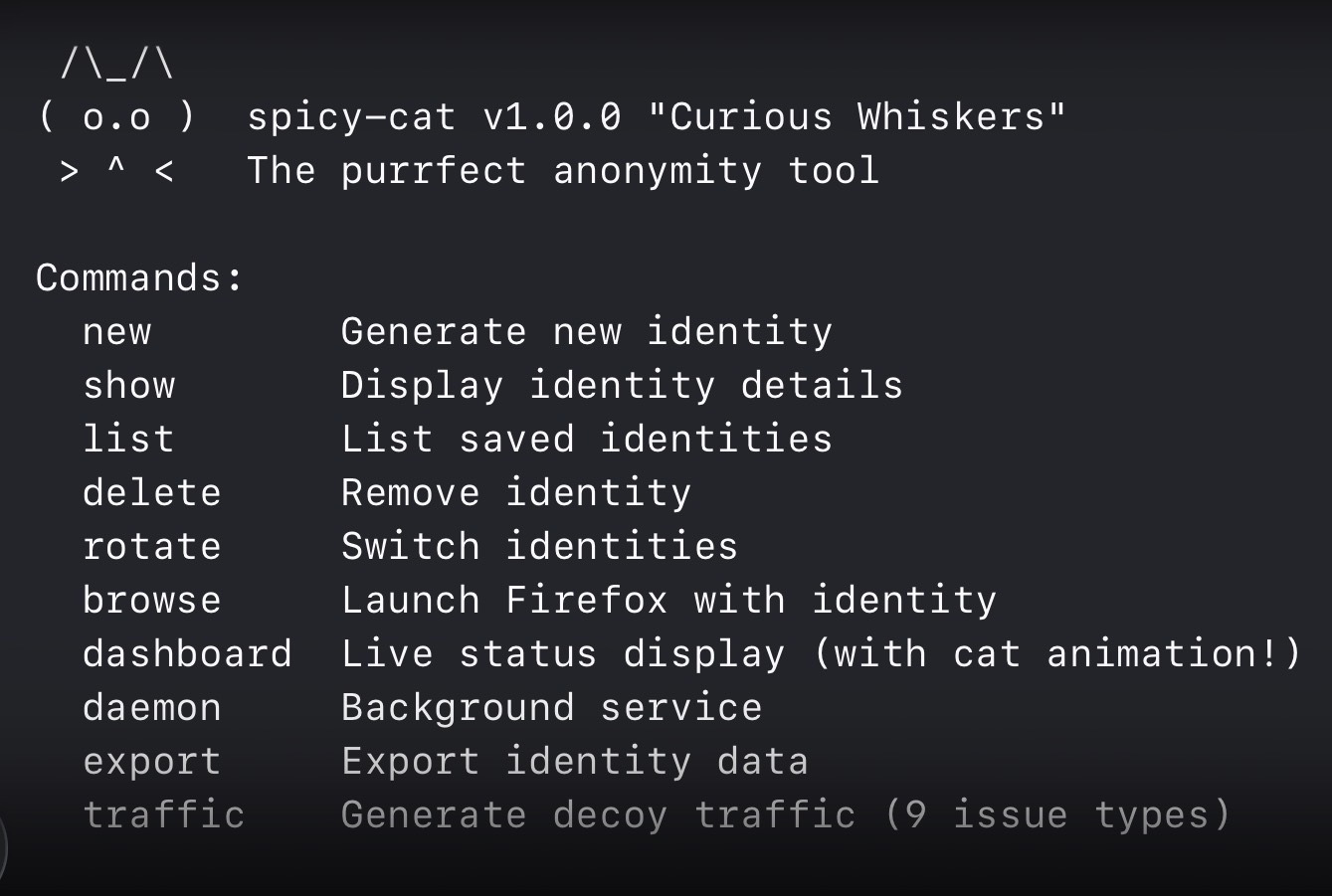 GitHub - thumpersecure/spicy-cat: 💋 An online privacy tool that ...