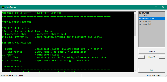 GitHub - augustusvandusen/cheatreader · GitHub