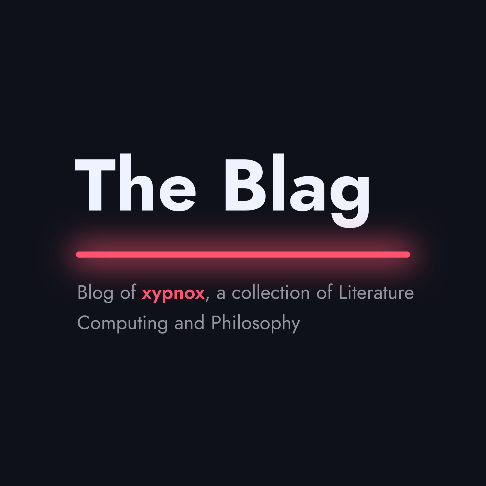 Github Xypnox Blag Zola A Blog Theme For Zola I Used To Use