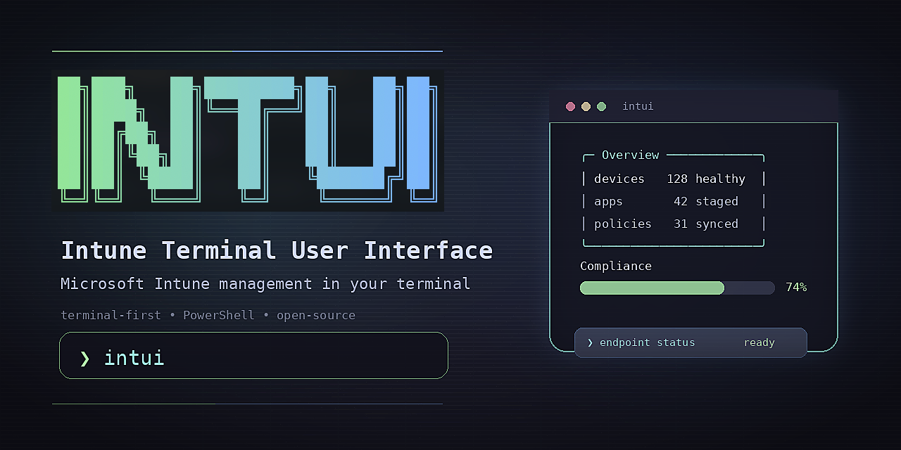 GitHub - jorgeasaurus/InTUI: InTUI - Intune Terminal User Interface ...