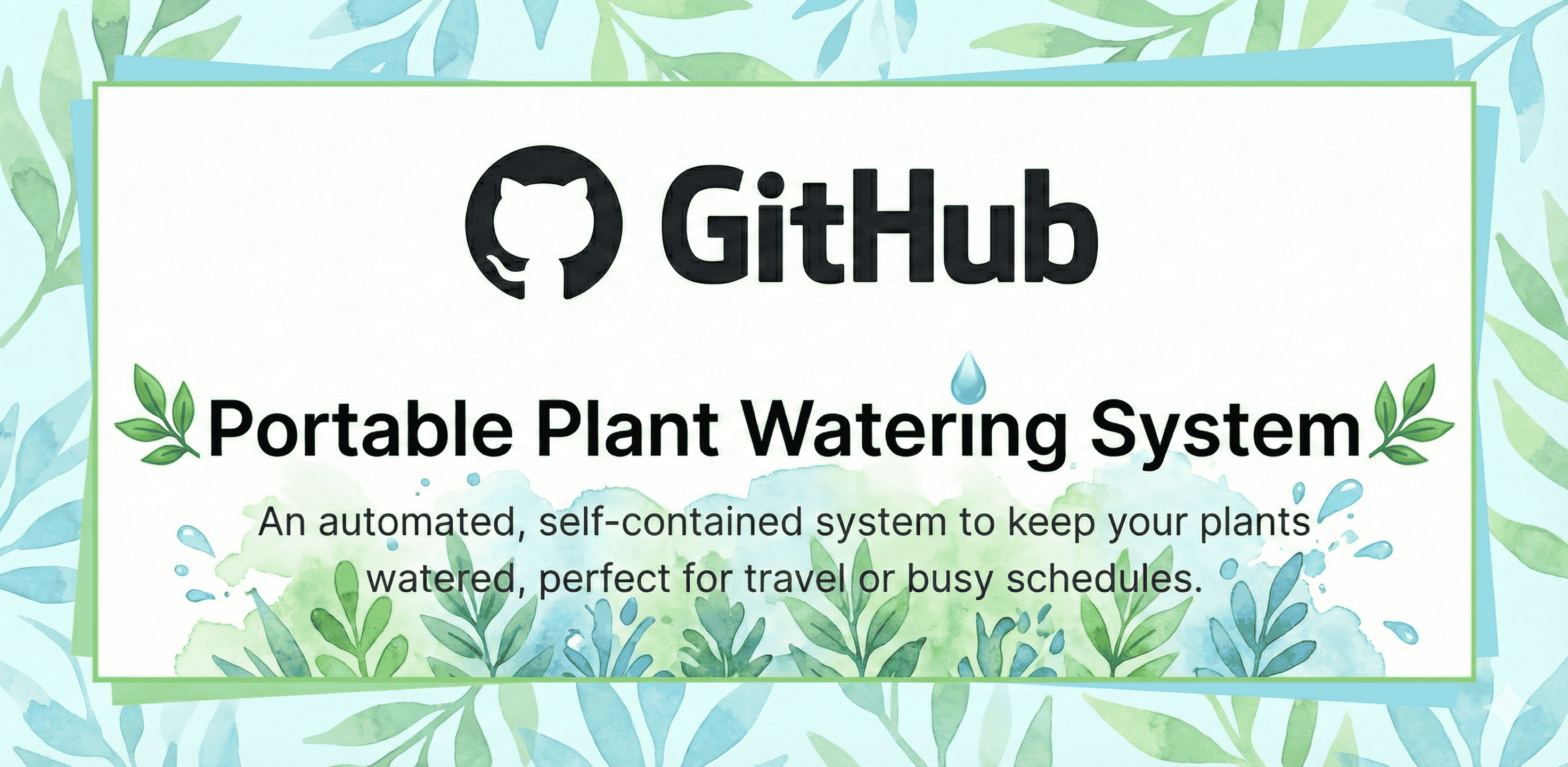GitHub - amran330/Arduino-Watering-System-Code: Designed and fabricated ...