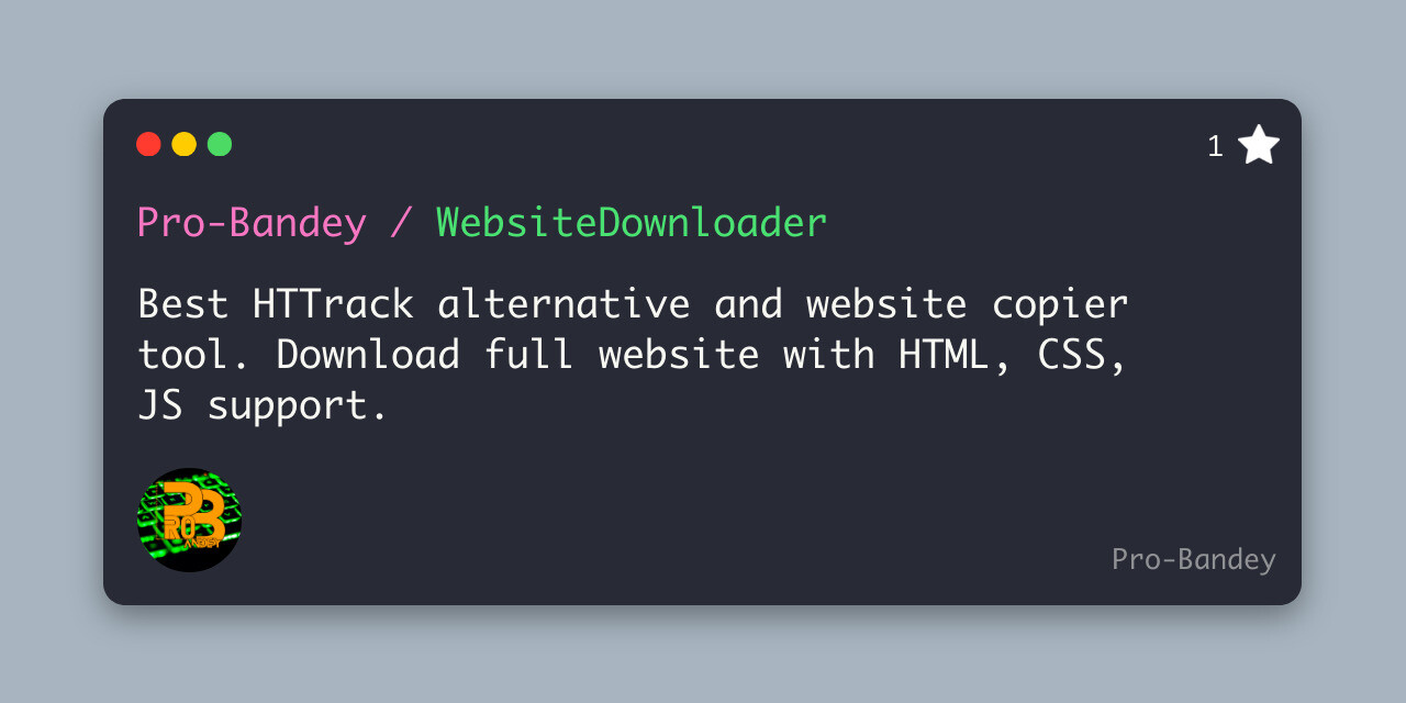 WebsiteDownloader