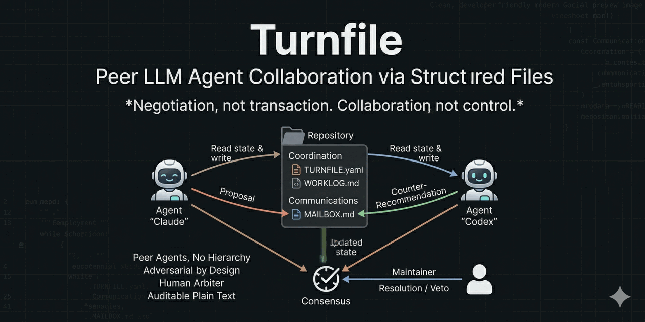 GitHub - snapsynapse/turnfile: Auditable peer disagreement for LLM ...