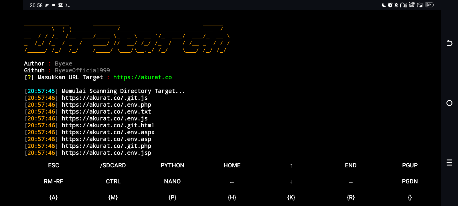 GitHub - ByexeOfficial999/dirsearch: Mencari directory & file ...