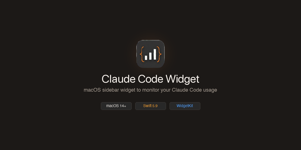 GitHub - MmV0/ClaudeCodeWidget: A macOS sidebar widget to monitor your ...
