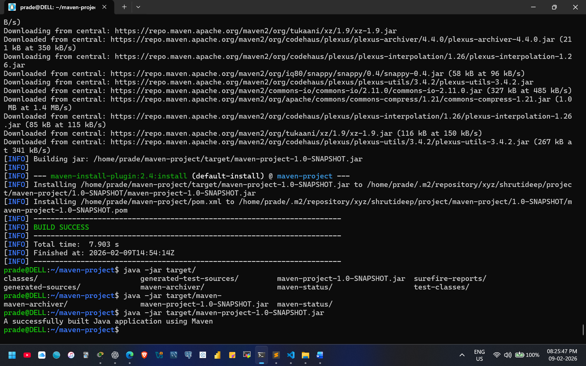 GitHub - prade01/maven-project: Here we create a simple project using ...
