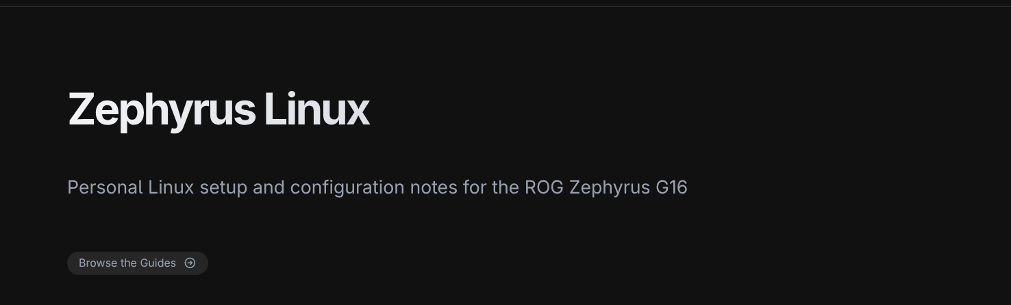 Zephyrus-Linux