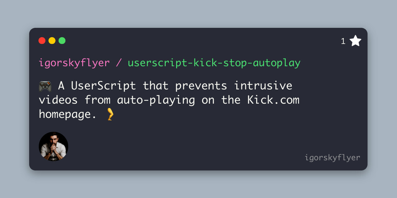 userscript-kick-stop-autoplay