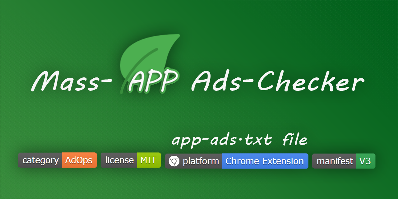 Mass-App-Ads-Checker