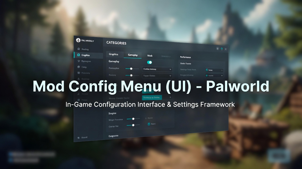 GitHub - Mod-Config-Menu-Palworld/.github