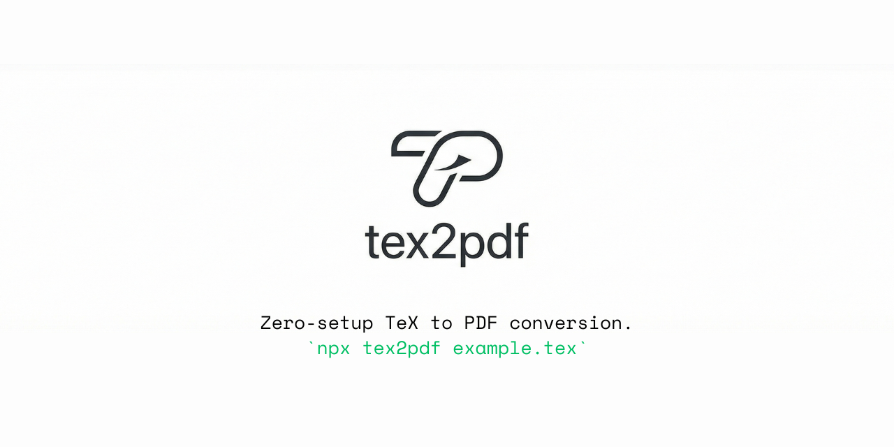 tex2pdf