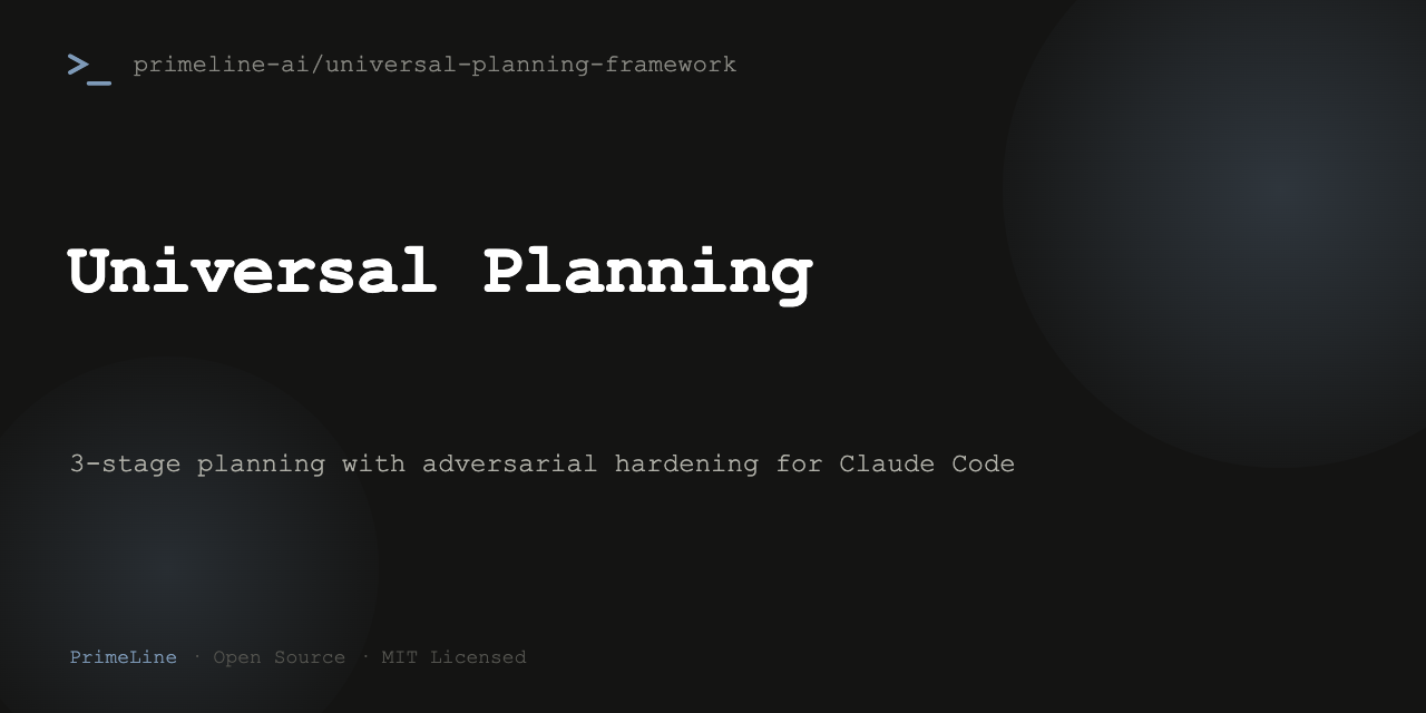 universal-planning-framework