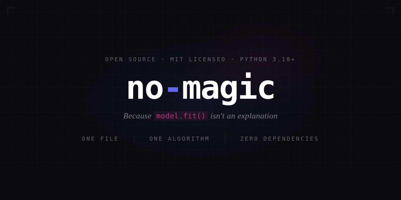 no-magic