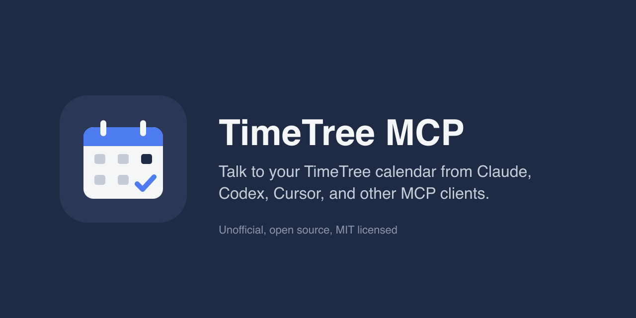 TimeTree-MCP